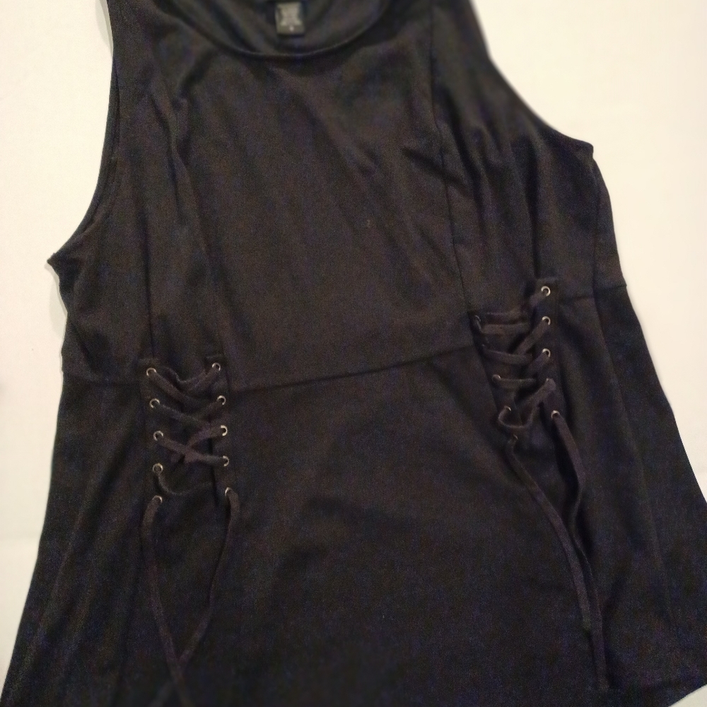 Torrid Black Size 3 peplum top
